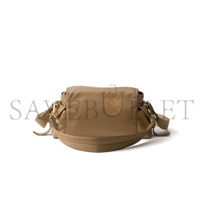PRADA EXPLORE MEDIUM RE-NYLON SHOULDER BAG WITH FLAP 1BD394 (30*14*10cm)